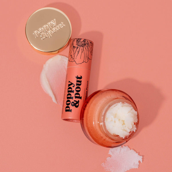 Lip Care Duo, Pomegranate Peach - Hope Boutique Shop