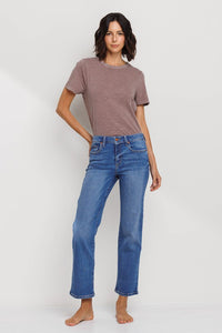 Mid Rise Ultra Stretch Denim