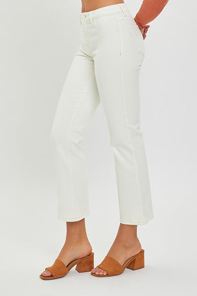 Mid Rise Crop Pants