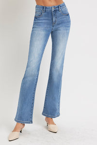 Tummy Control Mid Rise Boot Cut - Hope Boutique Shop