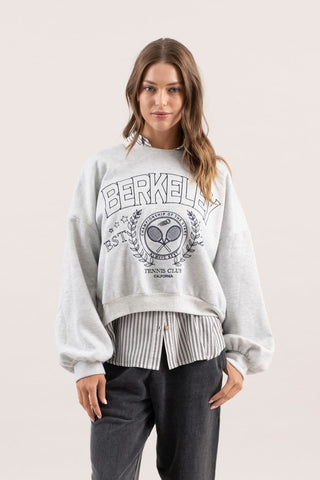 Trendy Graphic Sweatshirt