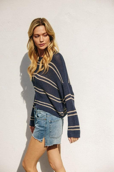 Knit Navy Sweater