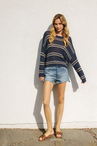 Knit Navy Sweater