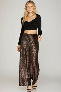 Sequin Holiday Top + Bottom - Hope Boutique Shop