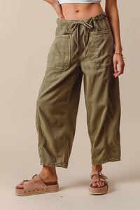 Mid Rise Cargo Pants - Hope Boutique Shop