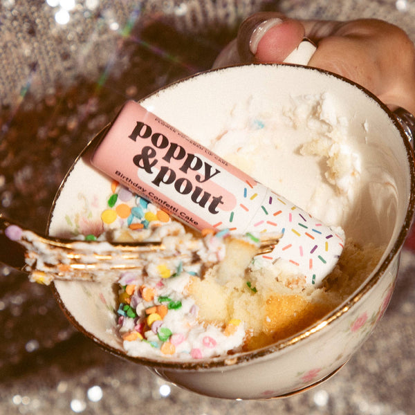 Lip Balm, Birthday Confetti Cake, Pink - Hope Boutique Shop