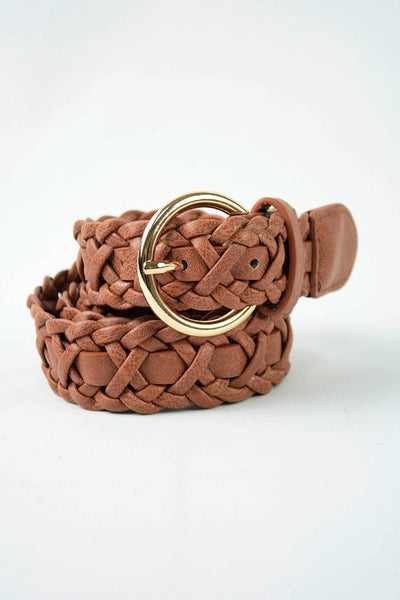 Double Braided Belt with Buckle - Hope Boutique Shop