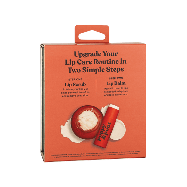 Lip Care Duo, Pomegranate Peach - Hope Boutique Shop