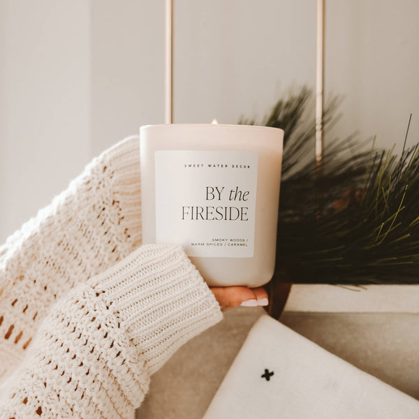 By The Fireside 15 oz Soy Candle - Hope Boutique Shop