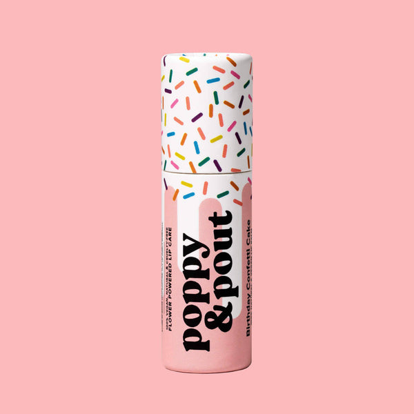 Lip Balm, Birthday Confetti Cake, Pink - Hope Boutique Shop