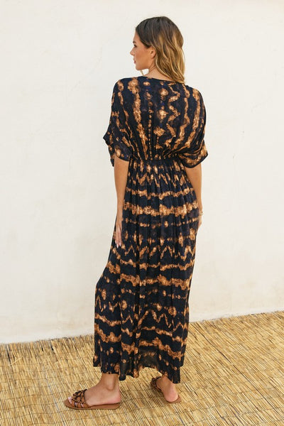 Breezy Tie Dye Maxi Dress