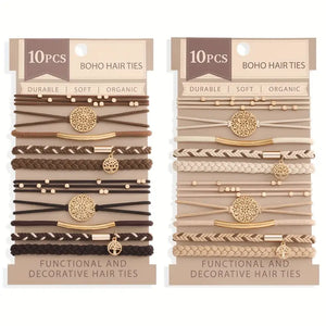 Boho Chic Hair Ties - Hope Boutique Shop