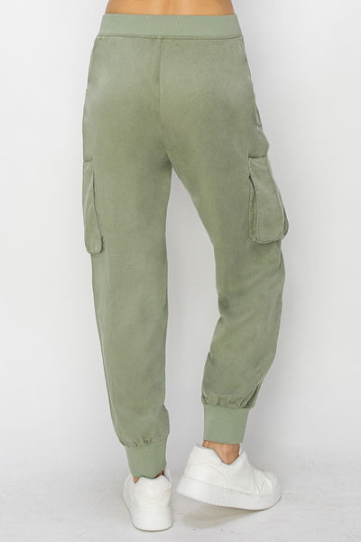 Tencel Cargo Jogger Pants - Hope Boutique Shop