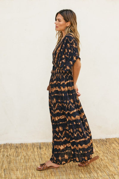 Breezy Tie Dye Maxi Dress